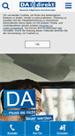 Mobile Screenshot of da-direkt.de