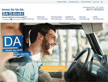 Tablet Screenshot of da-direkt.de